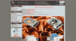 Desktop Screenshot of blum-czech.com